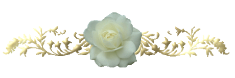 separateurs roses blanches